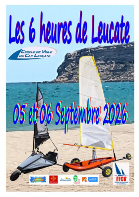 6 HEURES de LEUCATE / La FRANQUI le 5 et 6 SEPTEMBRE 2026 - Blokart Team France
