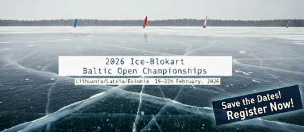 OPEN BALTIC de LITUANIE sur GLACE du 19 au 22 FEVRIER 2026 - Blokart Team France