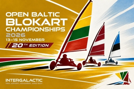 OPEN des PAYS BALTES en LITUANIE du 13 au 15 NOVEMBRE 2026 - Blokart Team France